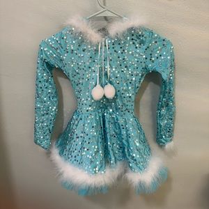 Ice skating competition dress